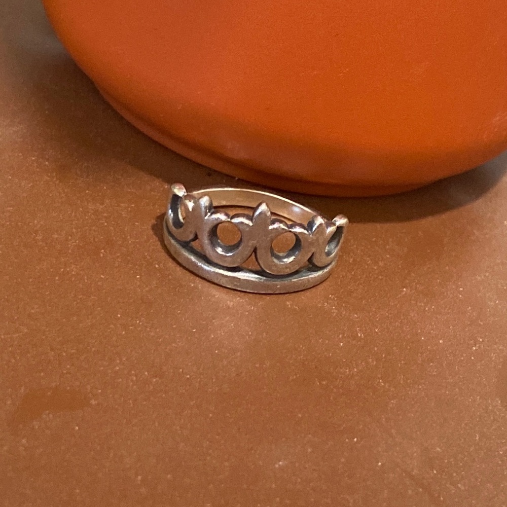 JAMES AVERY CROWN RING SIZE 6.5-7